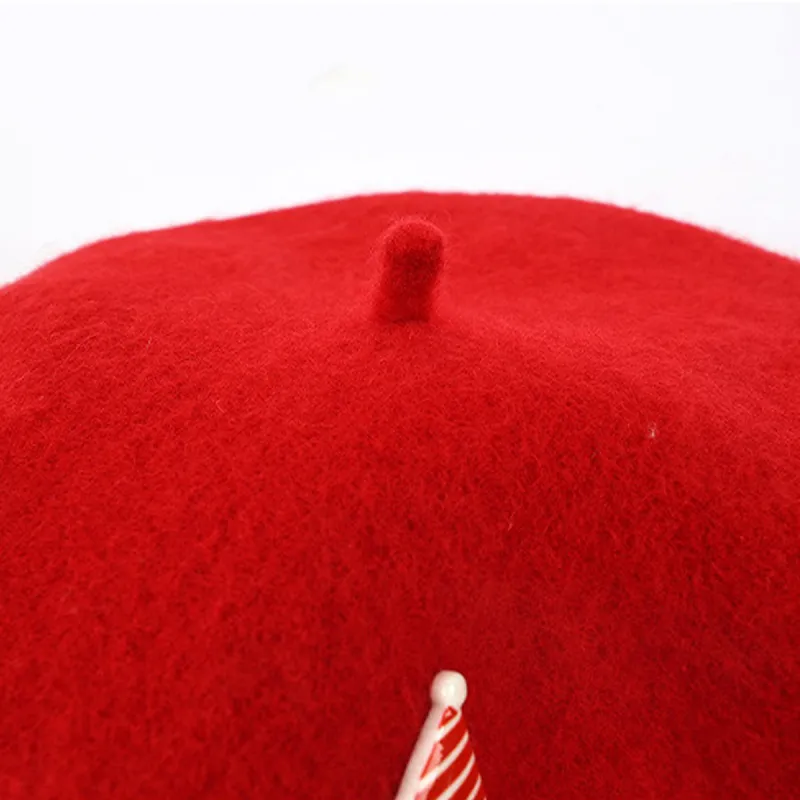 PALBAS Sheep Wool Berets Women's-1