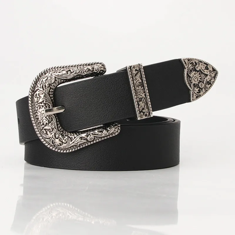 PALBAS Artificial Leather Leather Belts Women's 2.8cm-4