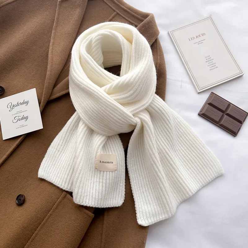 PALBAS Knit Scarves Unisex-3