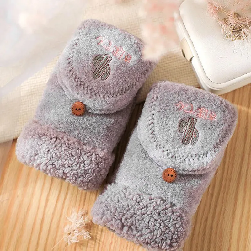 PALBAS Polyester Knit Gloves Women's-9