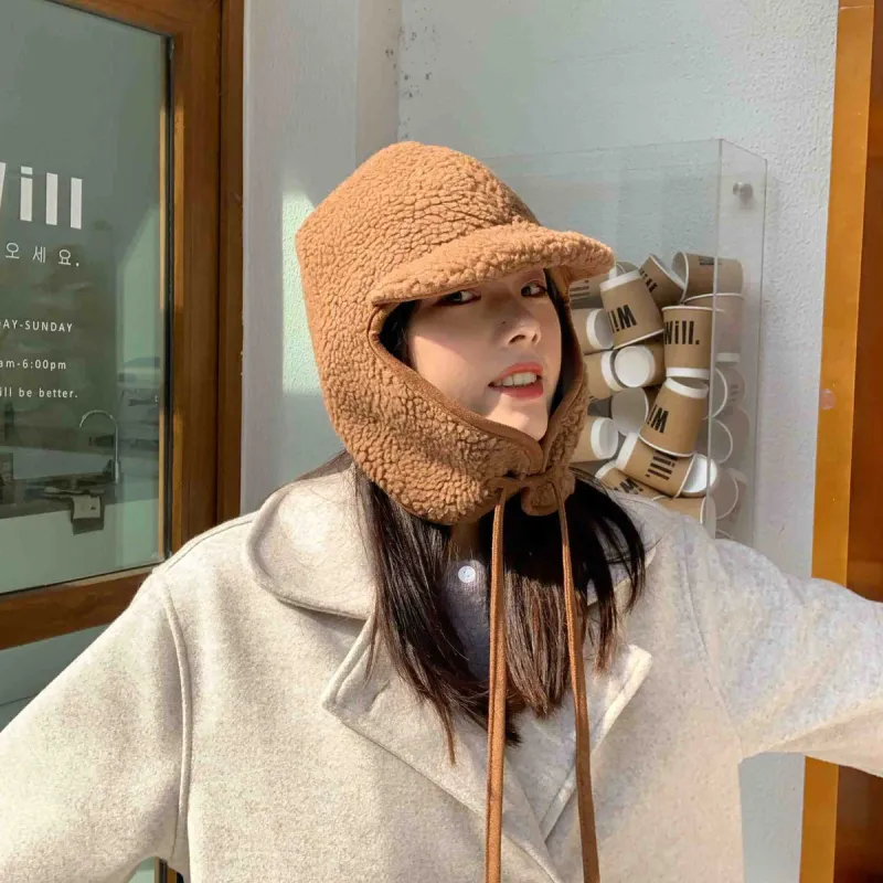 PALBAS Alpaca Trapper Hats Unisex-3
