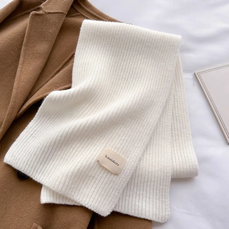 PALBAS Knit Scarves Unisex-4