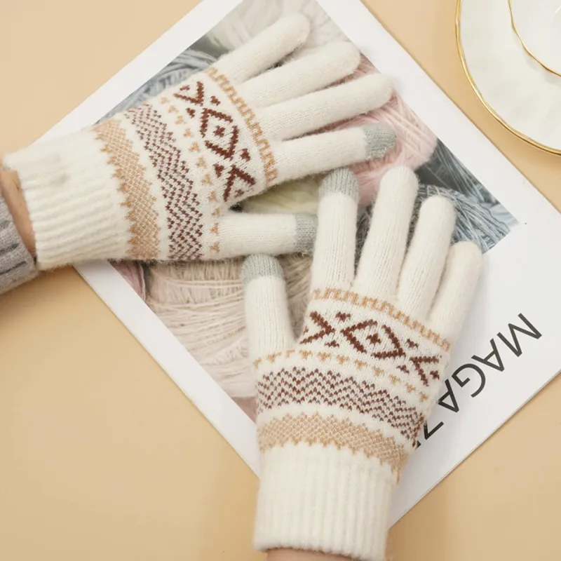 PALBAS Polyester Knit Gloves Unisex-3
