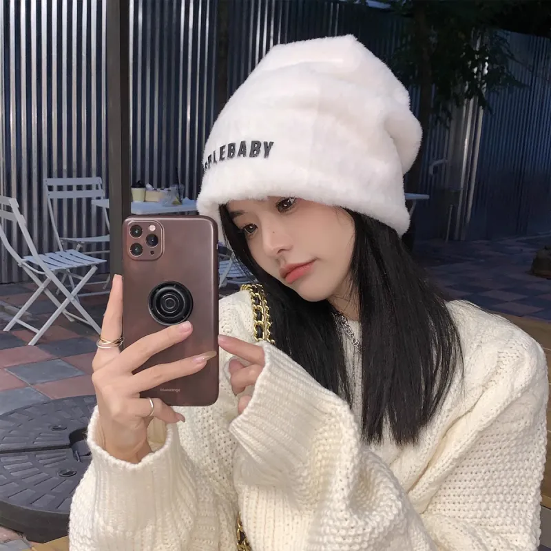 PALBAS Polyester Beanies Women's-4