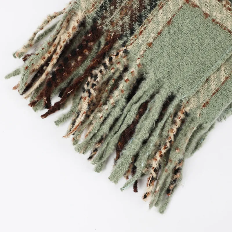PALBAS Knit Scarves Unisex-6