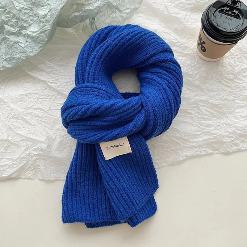 PALBAS Knit Scarves Unisex-1