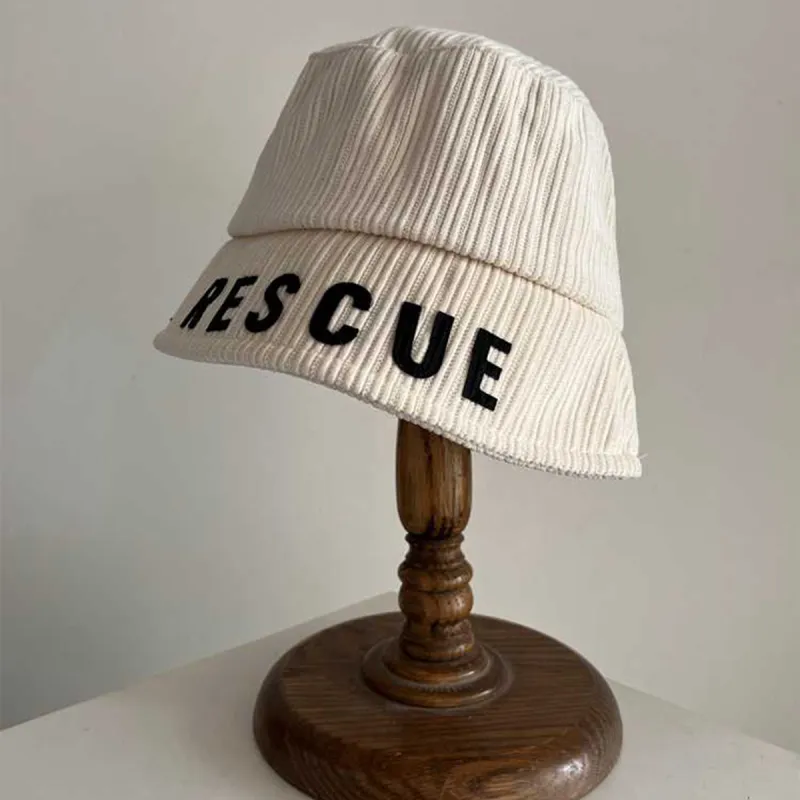PALBAS Corduroy Bucket Hats Unisex-12