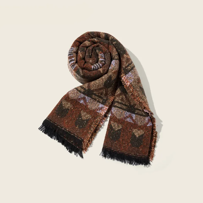 PALBAS Knit Scarves Women's-8
