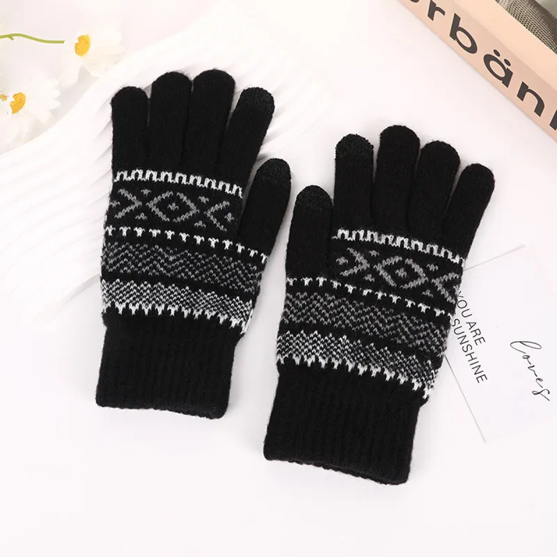 PALBAS Polyester Knit Gloves Unisex-5