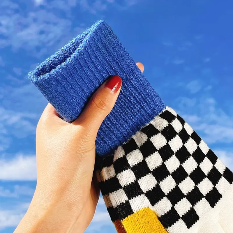 PALBAS Acrylic Knit Gloves Unisex-9
