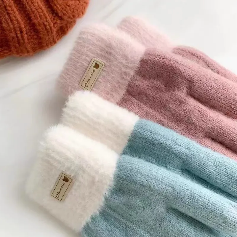 PALBAS Acrylic Knit Gloves Unisex-9