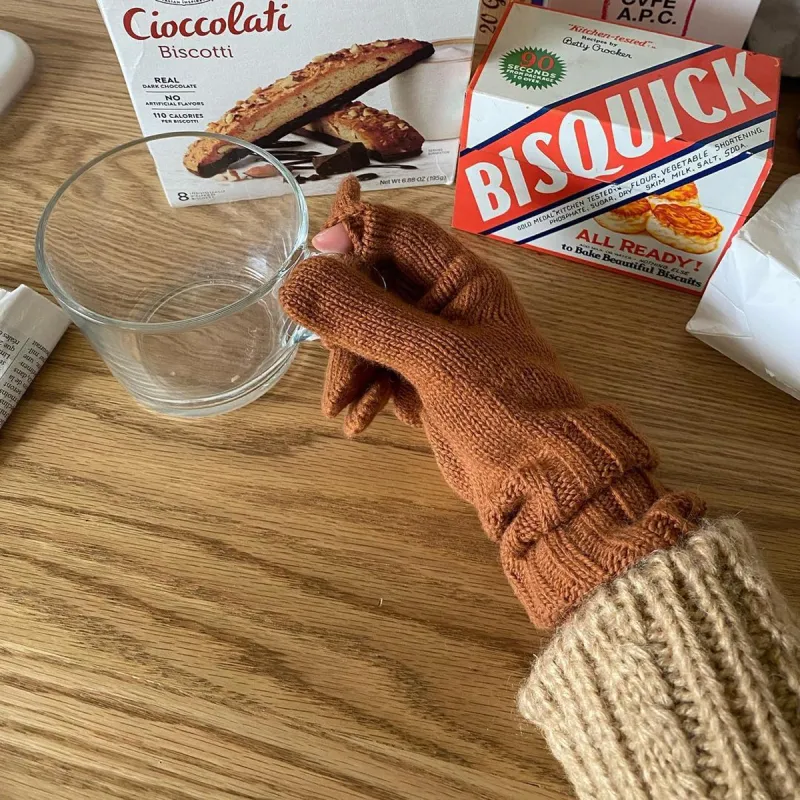 PALBAS Polyester Knit Gloves Unisex-7