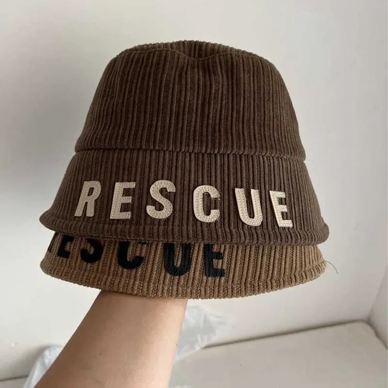 PALBAS Corduroy Bucket Hats Unisex-6