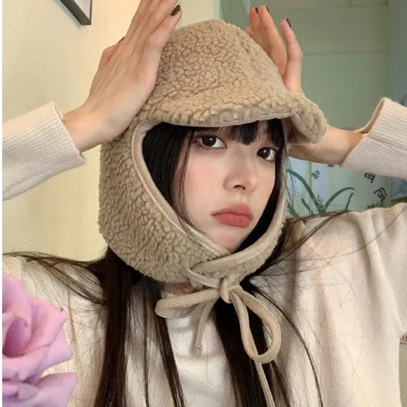 PALBAS Alpaca Trapper Hats Unisex-7