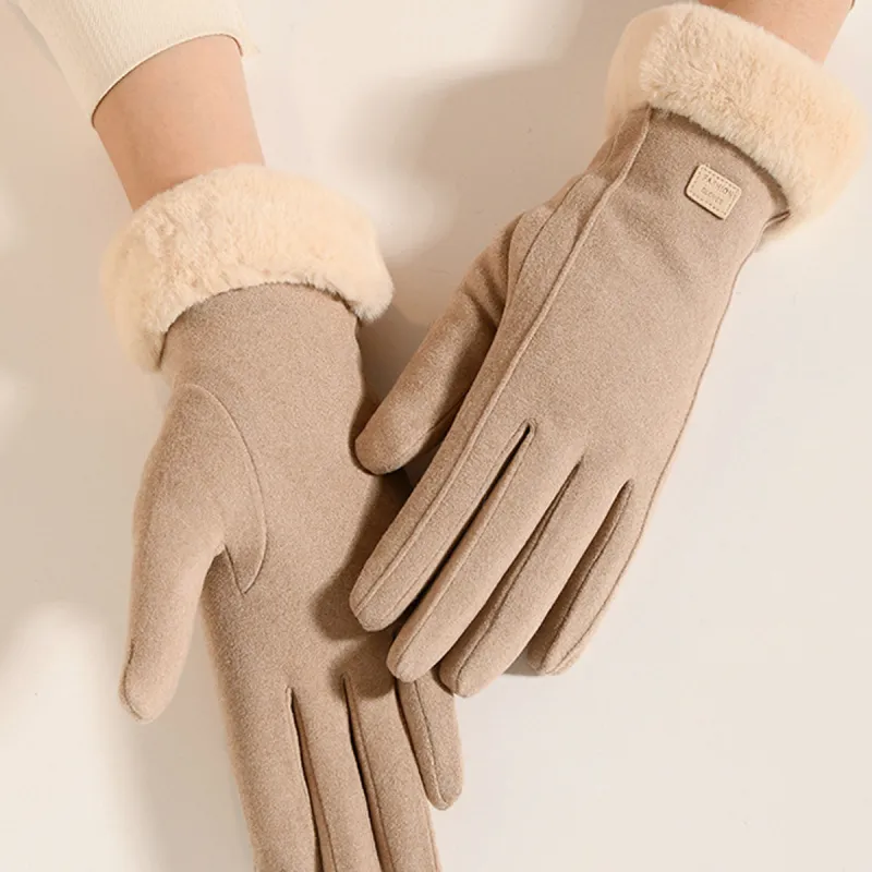PALBAS Polyester Knit Gloves Women's-1