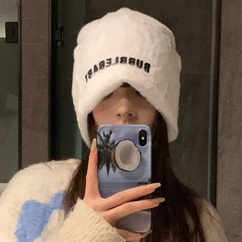 PALBAS Polyester Beanies Women's-2