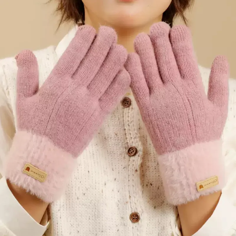 PALBAS Acrylic Knit Gloves Unisex-2