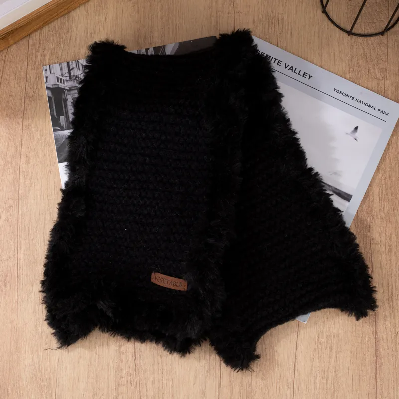 PALBAS Knit Scarves Unisex-1
