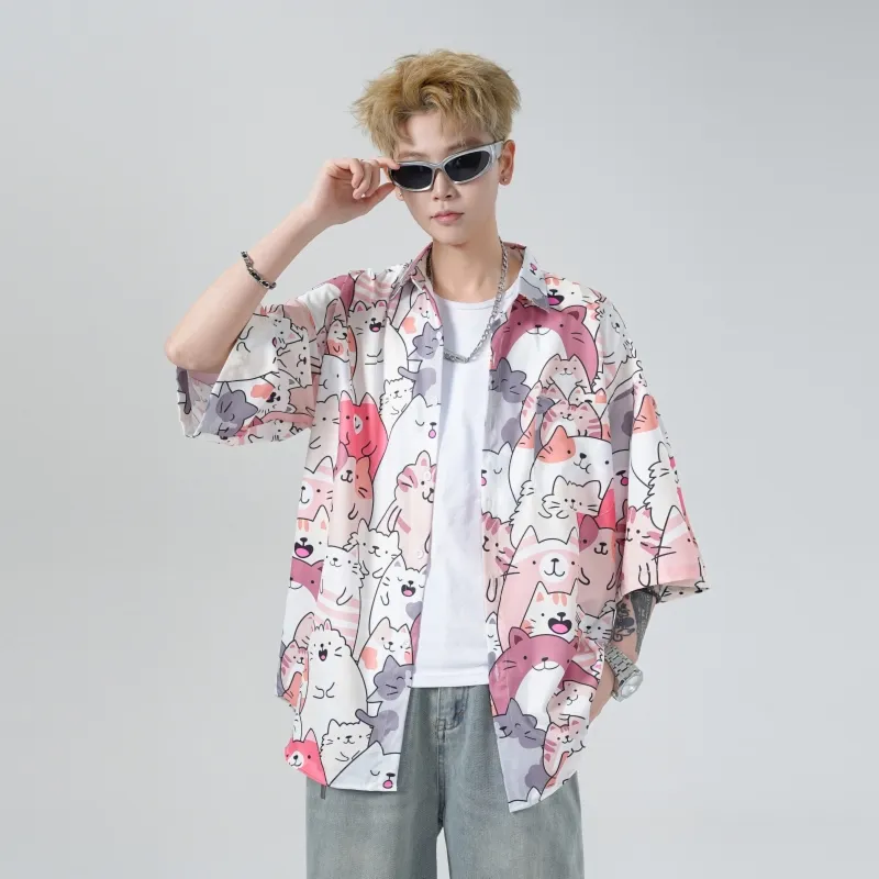 PIYOPIYO Shirts Unisex Pink-3