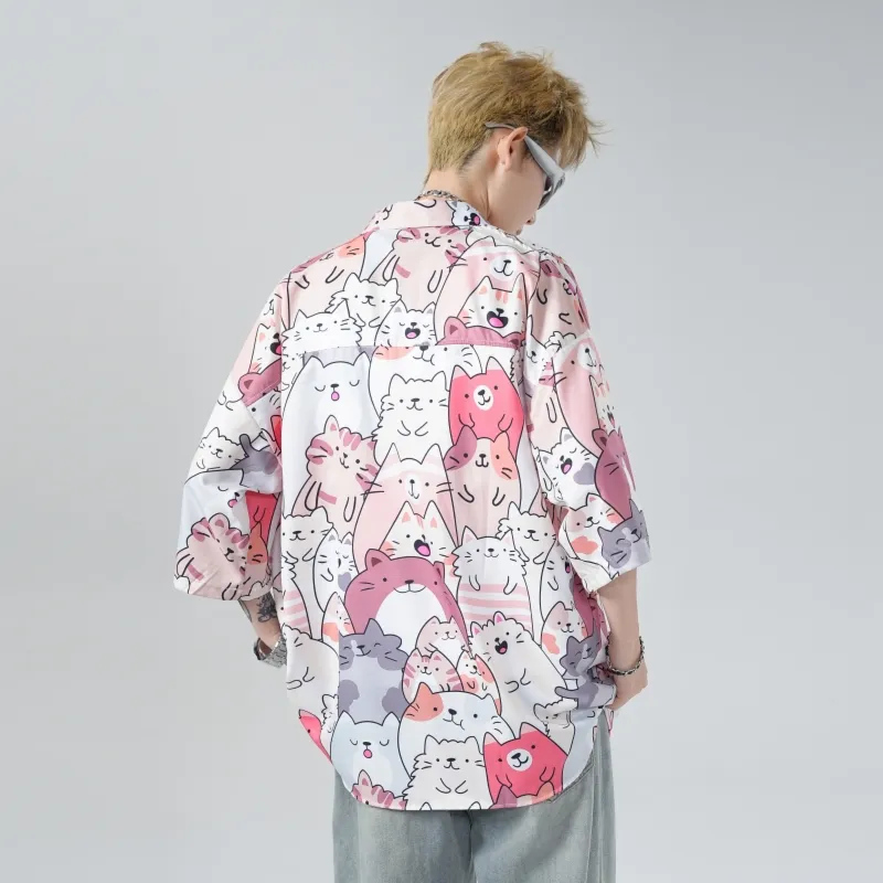 PIYOPIYO Shirts Unisex Pink-5