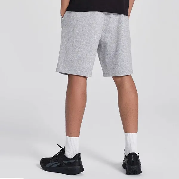 Reebok Casual Shorts Unisex Light Heather Gray-3