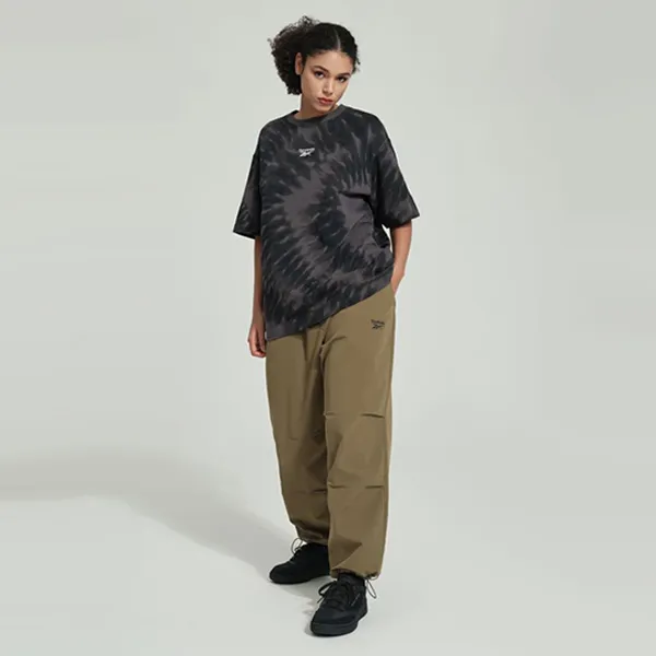 Reebok Drop Shoulder Sleeve T-Shirt Unisex Black-2