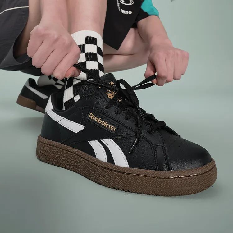 Reebok Club C Grounds Uk 'Black White Gum'-4