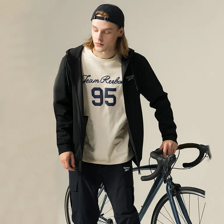 Reebok Jackets Coats Unisex Black-4