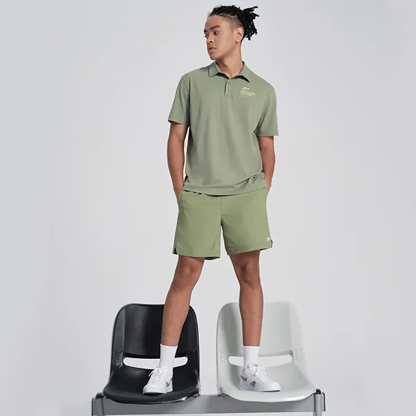 Reebok Casual Shorts Men's Light Army Green-4