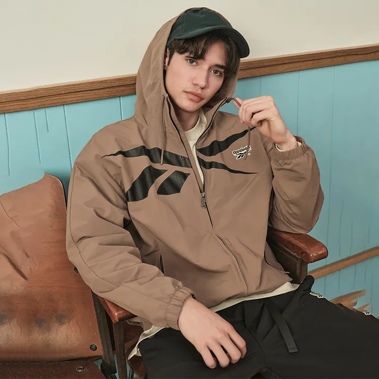 Reebok Jackets Coats Unisex Brown-3