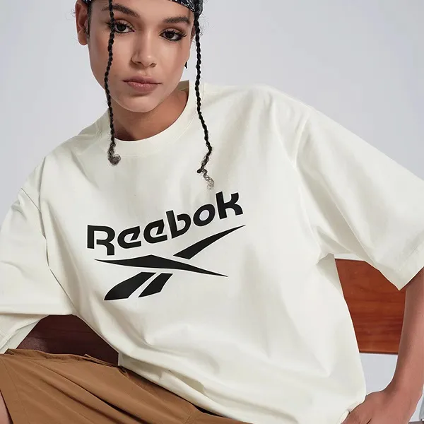 Reebok T Shirts Unisex White-5
