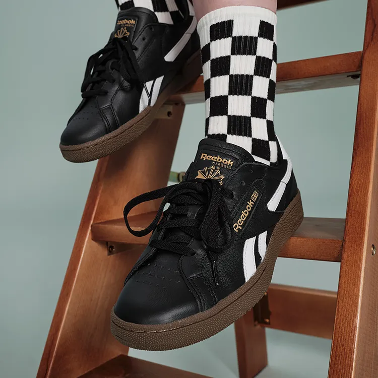 Reebok Club C Grounds Uk 'Black White Gum'-5