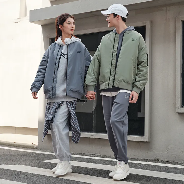 Reebok Woven Padded Baseball Jacket Unisex-5