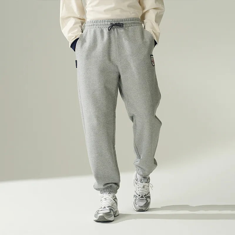 Reebok Knitted Sports Pants Unisex Light Heather Gray-2