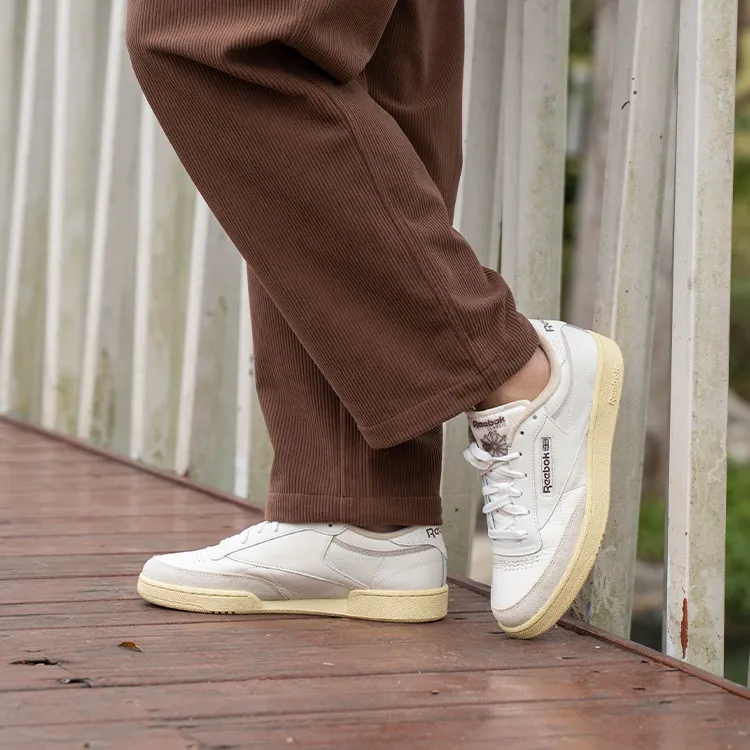 Reebok Club C 85 Chalk Weathered White Vintage Chalk-7