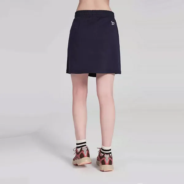 Reebok SS24 Casual Short Skirts Women's Navy Blue-3
