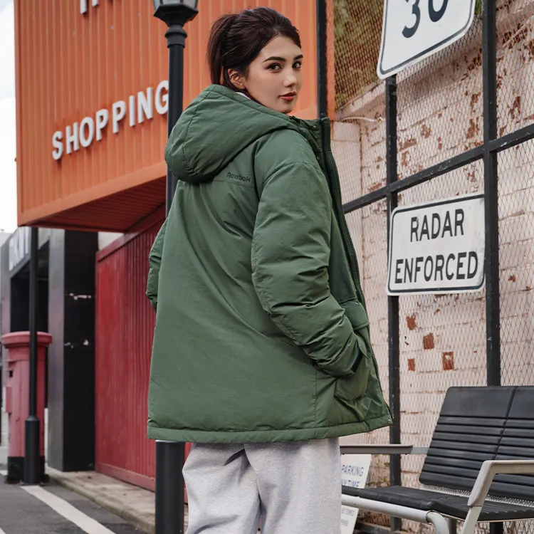 Reebok Down Jackets Unisex Dark Army Green-3
