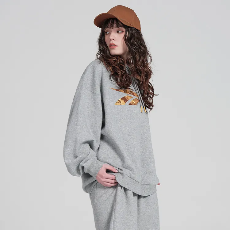 Reebok CNY Collection Sweatshirt Unisex Light Heather Gray-3