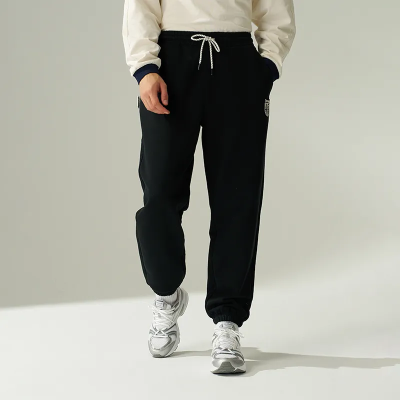 Reebok Knitted Sports Pants Unisex Black-2