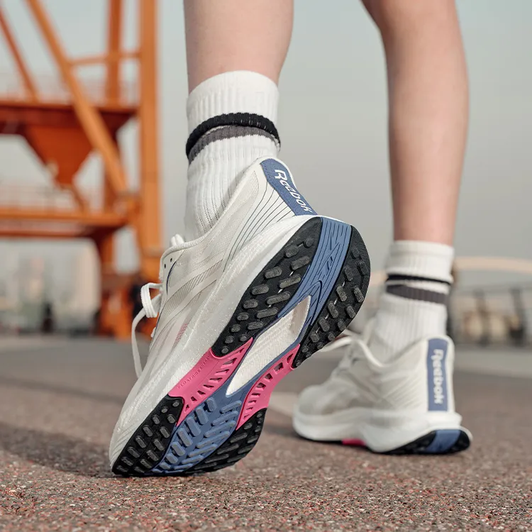 Reebok Floatride Energy 5 Durable Breathable Low Top Running Shoes Women's Ecru-5