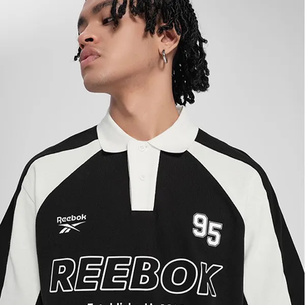 Reebok Polo Shirts Unisex Black-7