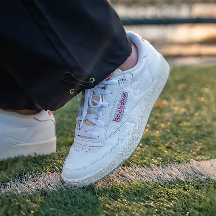 Reebok Club C 85 Vintage White Vector Red-6