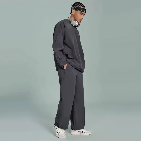 Reebok Sweatshirt Unisex Charcoal Black-2