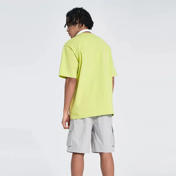 Reebok T Shirts Unisex Green-2
