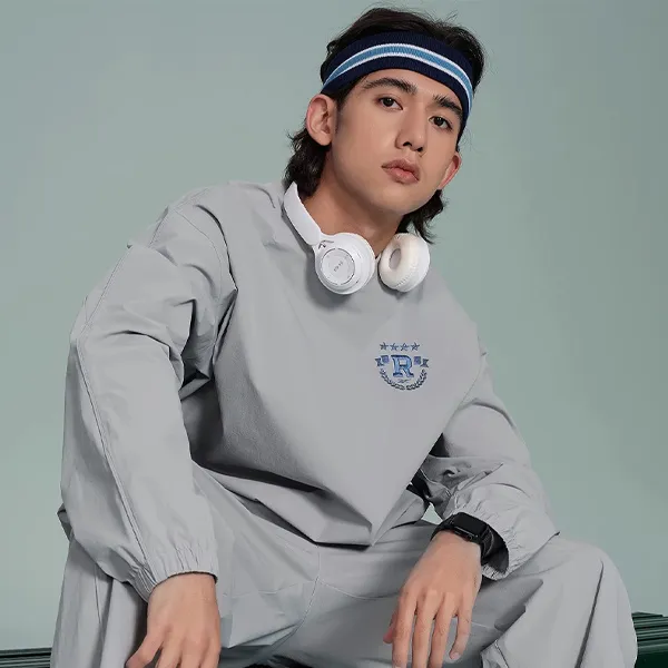 Reebok Sweatshirt Unisex Light Gray-3