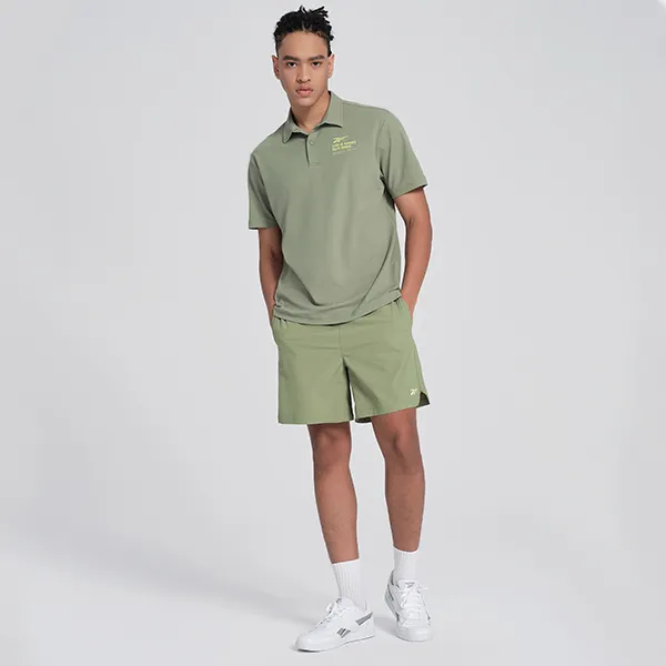 Reebok Casual Shorts Men's Light Army Green-3