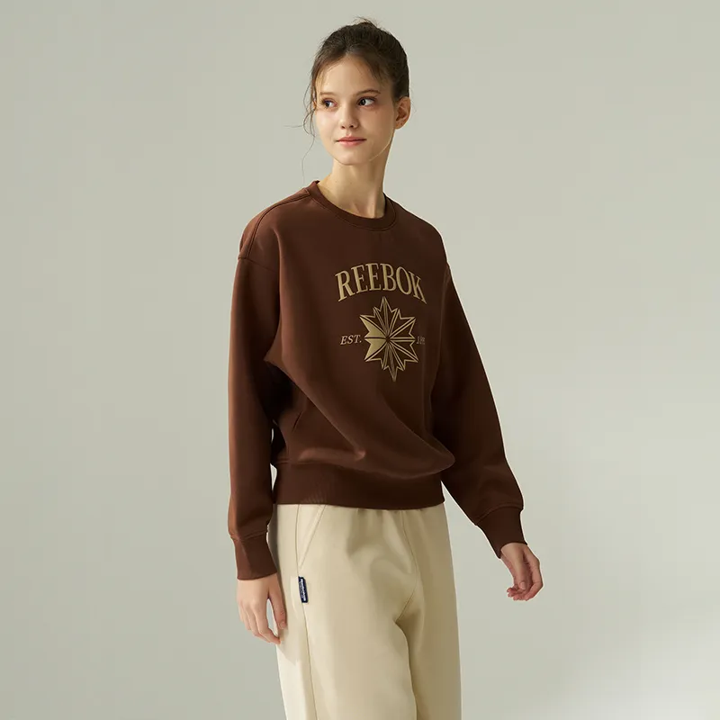 Reebok Sweatshirt Women's Brown-2