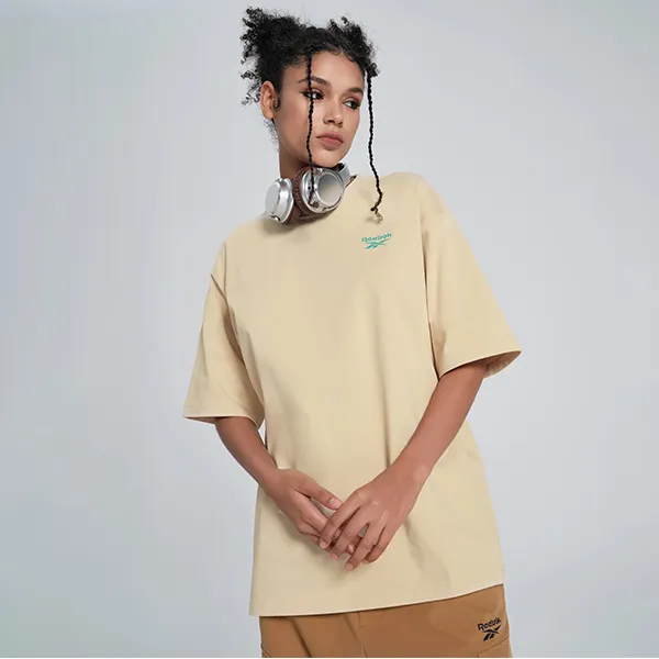 Reebok Set-in Sleeve T-Shirt Unisex Apricot-6