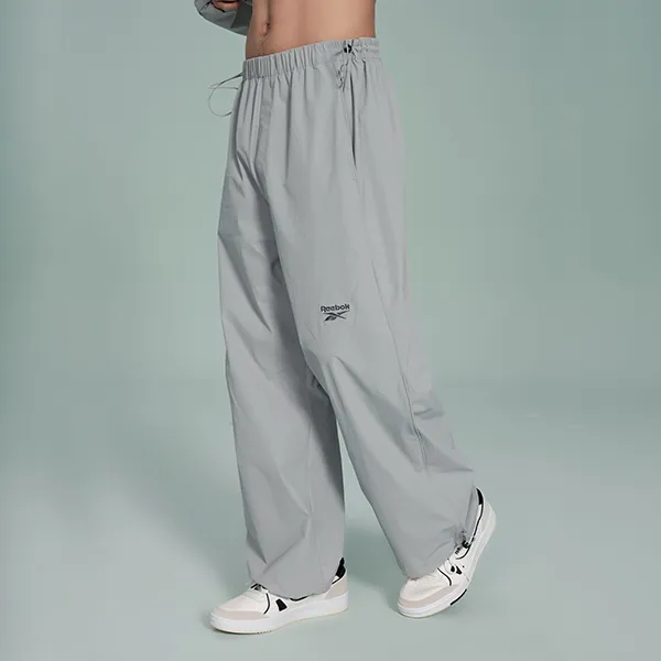 Reebok Casual Pants Unisex Light Gray-3