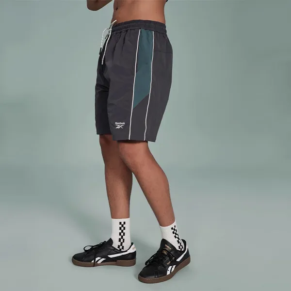 Reebok Sports Shorts Unisex Charcoal Black-3